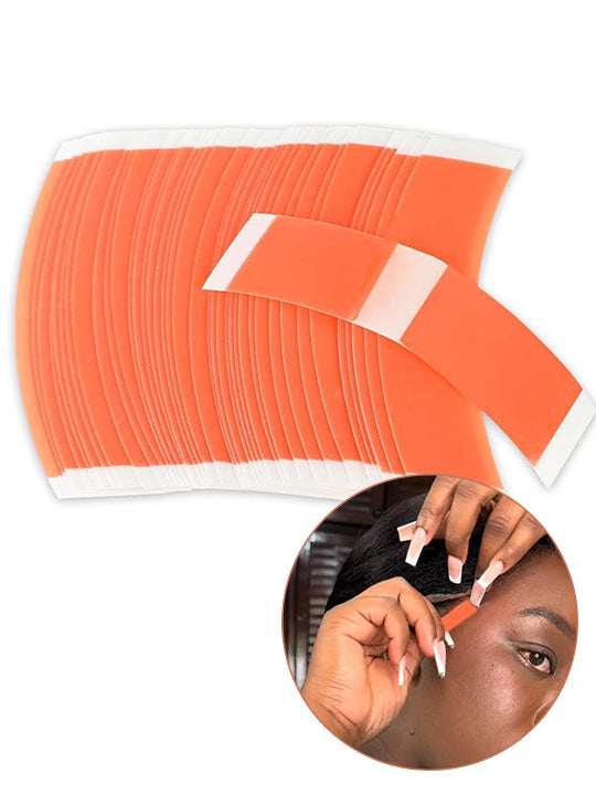 Kisslove Waterproof Toupee Tape Double Side Curved Accessories 20 Pcs - KissLove Hair