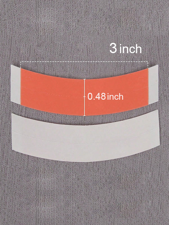 Kisslove Waterproof Toupee Tape Double Side Curved Accessories 20 Pcs