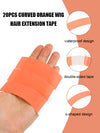 Kisslove Waterproof Toupee Tape Double Side Curved Accessories 20 Pcs