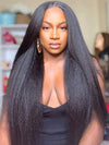 BOGO Yaki Straight Hair 13x4 Lace Front Wig Pre Everything Glueless Lace Wigs