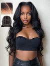 [Wear & Go] Breathable Air Wig 3D Body Wave 13x4 Lace Front Human Hair Wigs - Kisslove Hair