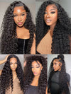 [Wear & Go] Glueless Air Wig Water Wave 4x4/5x5/6x4.5 Lace Closure Wig 14A Virgin Hair - Kisslove Hair