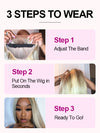 [Wear & Go] Pre-Everything Blonde Balayage Highlights Glueless 5x5/ 13x6 Lace Frontal Wig