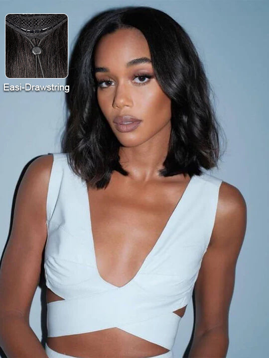[Wear & Go] Pre-everything Bob Wig 3D Body Wave Bleached Knots With Elastic Band