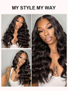 [Wear & Go] Pre-Everything Glueless 5x5/6x4.5/10x6 HD Lace Wig 3D Body Wave Virgin Human Hair - Kisslove Hair