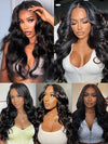 [Wear & Go] Pre-Everything Glueless 5x5/6x4.5/10x6 HD Lace Wig 3D Body Wave Virgin Human Hair - Kisslove Hair