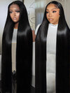 40 Inch 13x6 Full Lace Frontal Wig Long Straight Human Hair Wigs - KissLove Hair