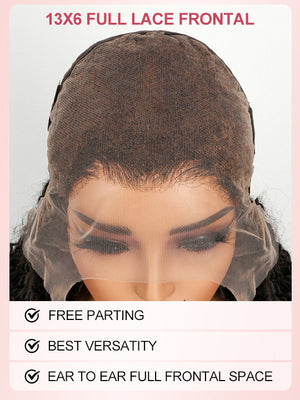 Black Bob Wig 13x6 Lace Frontal Wig Straight Virgin Human Hair Wigs With Full Ends - KissLove Hair
