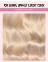 [20“=$139] Ash Blonde Hair 13x4 Transparent Lace Frontal Wig Fast 2 Days Shipping
