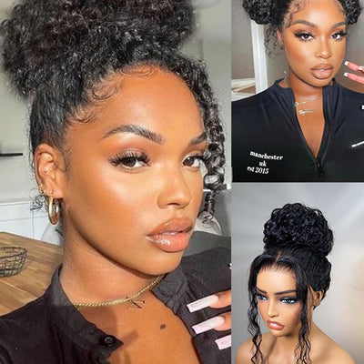 Kisslove Invisi-Drawstring Water Wave 360 Lace Frontal Wig Pre Everything Glueless Lace Wigs - Kisslove Hair