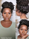Kisslove Invisi-Drawstring Deep Wave 360 Lace Wig Pre Everything Deep Curly Hair Glueless Wigs - Kisslove Hair
