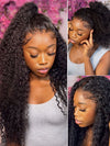 Kisslove Invisi-Drawstring Deep Wave 360 Lace Wig Pre Everything Deep Curly Hair Glueless Wigs - Kisslove Hair