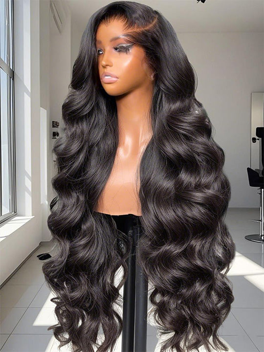 38 40 Inch HD Lace Frontal Wig Body Wave 13x4 13x6 Human Hair Long Wigs - KissLove Hair
