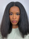 [2 Wigs=$119] 13x4 Lace Frontal Yaki Straight Bob Wig + 4x4 Lace Kinky Straight Wig