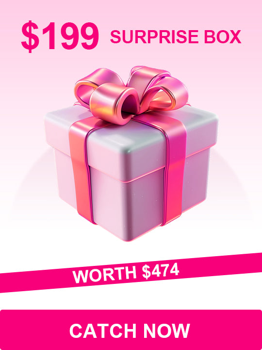 Kisslove $199 Surprise Box  - 1 Pc Lace Frontal Wig Worth $474