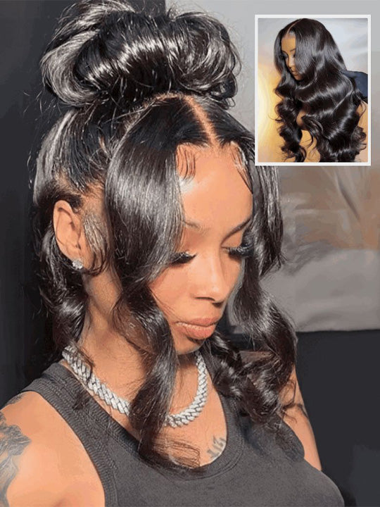 [Weekly Sale] Body Wave Invisi-Strap 360 Lace Wig Glueless Lace Wigs for Sale - KissLove Hair