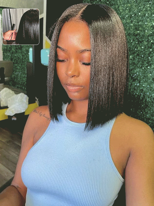 [Flash Deal] Pre-everything 6x4.5/4x4 /13x6 Lace Front Bob Wig Affordable Pull Go Drawstring Wig