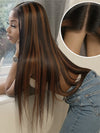 1B/30 Highlight Wig Brazilian Straight Hair Ombre 4x4/13x4/13x6 Transparent Lace Wigs - KissLove Hair