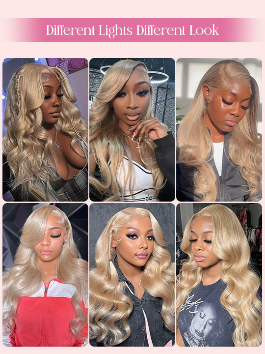 [$100 Off Sale] Butterfly Curtain Bangs Body Wave 13x6 Lace Front Human Hair Wigs