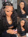 250% Density Double Drawn Loose Deep Wave Wig Pre Plucked Full Ends Glueless Human Hair Wigs