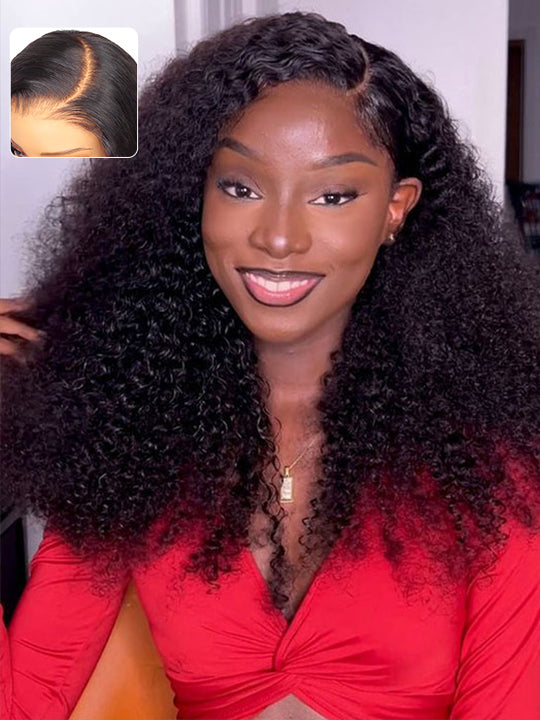 [Clearance] 6x4.5 Pre-Cut Lace & 6x6 T Part/13x4 Lace Front Human Hair Affordable Natural Look Wigs