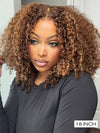 [Wear & Go] Pre-everything Glueless Highlight Kinky Curly 6x4.5/10x6 Lace Front Wigs