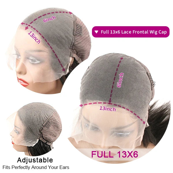 Highlight Wig Deep Wave Full 13x6 Lace Frontal Virgin Human Hair Wigs - KissLove Hair