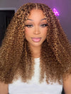 [Wear & Go] Pre-everything Glueless Highlight Kinky Curly 6x4.5/10x6 Lace Front Wigs