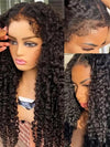 [4C Wig] Kinky Edges Hairline Jerry Curly 13x4 13x6 HD Transparent Lace Wigs - KissLove Hair