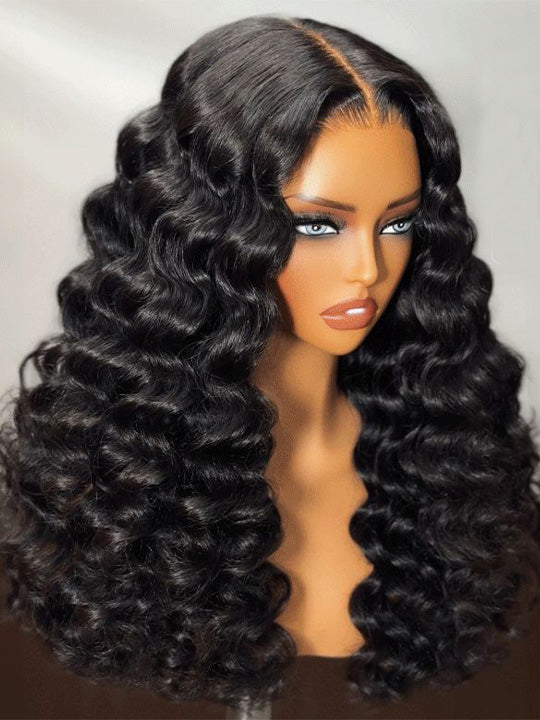 [90% Off] Bye Bye Knots Pre Plucked 13x6 Lace Front Wig 100% Human Hair Lace Wigs