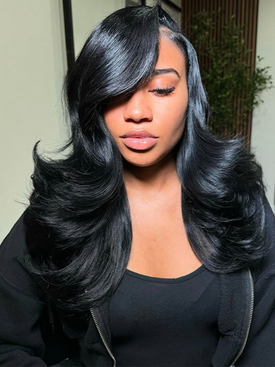250% Density Peacock Curls 13X6 Full Lace Frontal Glueless Wig Pre Styled Ready to Wear Wig