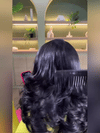 Pre Styled Efortless Chic Layer 13X6 Full Lace Frontal Wig High Density Peacock Curls Glueless Ready to Wear Wig