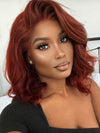 Pre Styled Side Part Colored Body Wave Bob Wig Glueless Drawstring Ready to Go Wigs