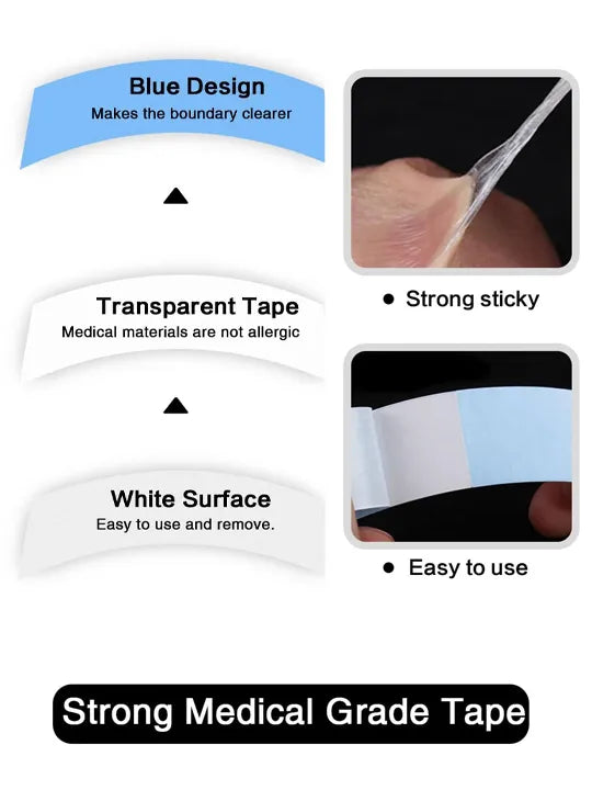Wig Lace Fixing Double-Sided Tape Roll — Replacement Waterproof, Strong-Hold Tape Roll - KissLove Hair