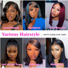 Short Bob Wig Brazilian Straight Hair 13x4 13x6 Lace Frontal Human Hair Wigs - KissLove Hair
