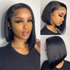 Short Bob Wig Brazilian Straight Hair 13x4 13x6 Lace Frontal Human Hair Wigs - KissLove Hair