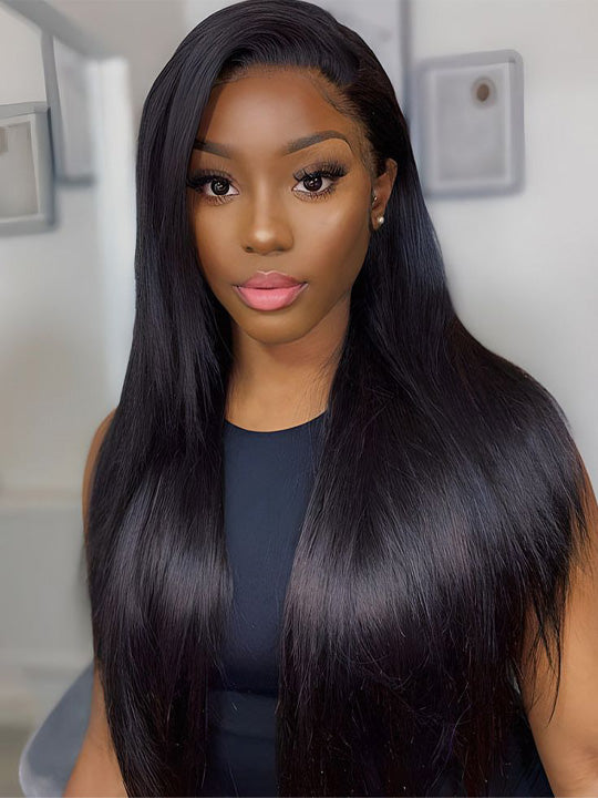 BOGO Glueless 10x6 Parting Max Lace Front Wig Pre Plucked Put On & Go Human Hair Wigs