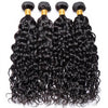 Water Wave 3 Bundles with 13*4 HD Lace Frontal 10A Brazilian Human Hair Weave - KissLove Hair