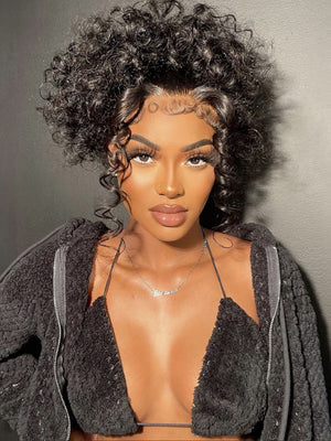 [Flash Deal] Water Wave Classic 360 Lace Wig Pre Plucked 100% Human Hair Wigs - KissLove Hair