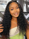[2 Wigs=$139] 13x4 Lace Frontal Yaki Bob Wig + 5x5 Lace Water Wave Wig