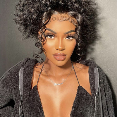 [Flash Deal] Water Wave Classic 360 Lace Wig Pre Plucked 100% Human Hair Wigs - KissLove Hair