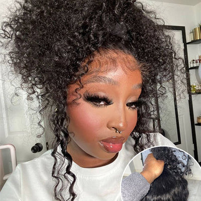 [80% Off] Invisi-Drawstring Deep Wave 360 Lace Wig Deep Curly Hair Glueless Wigs - Kisslove Hair