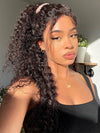 [Flash Deal] Invisi Drawstring 360 Lace Wig 3D Body Wave / Water Wave / Kinky Curly Wig on Sale