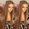 [Wear & Go] Air Cap Wig Highlight Hair Glueless 5x5 Lace Wig 14A Virgin Human Hair