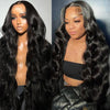 BOGO Bye Bye Knots Pre-cut Lace Wig 5x5 Lace Front Human Hair Wigs With Elastic Band