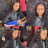 [Wear & Go] Air Wig Deep Curly 13x4 Lace Wigs 14A Virgin Hair