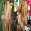 [Wear & Go] Air Wig Highlight P4/27 13x4 Lace Wigs 14A Straight Virgin Hair