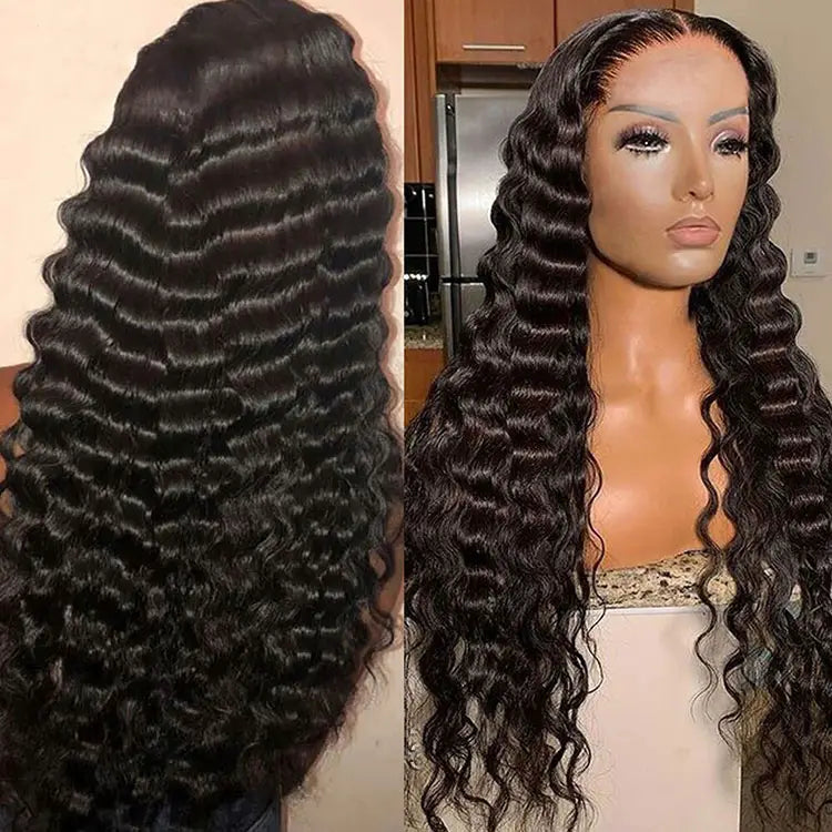 [Wear & Go] Pre-Everything Glueless 4x4/6x4.5/10x6 Lace Front Wigs Loose Deep Wave - KissLove Hair
