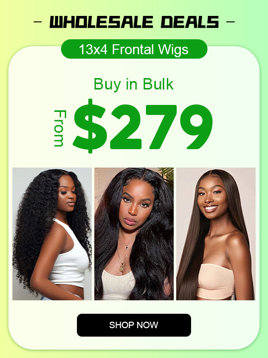 [Wholesale] 13x4 Full Lace Frontal Wigs for Sale Factory Price 3 Pcs/ 5 Pcs - KissLove Hair