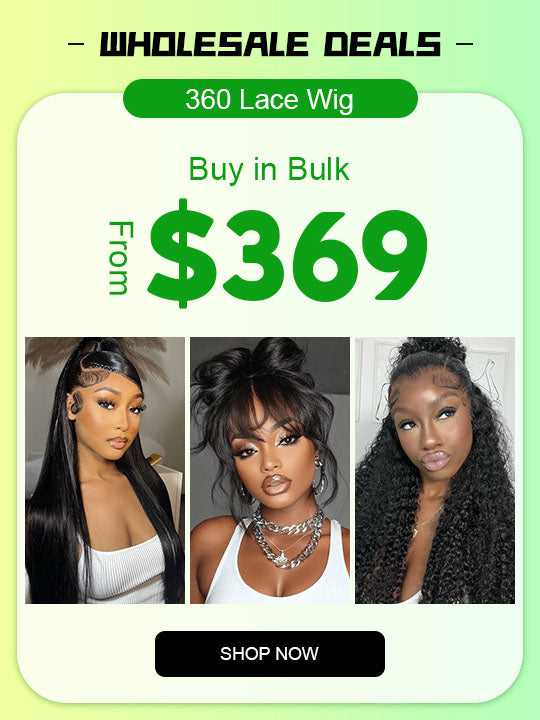 [Wholesale] Invisi Drawstring 360 Lace Frontal Wigs for Sale Buy in Bulk - KissLove Hair